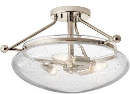 Quintessentiale Quintessentiale Belle QN-BELLE-SF-PN lampa sufitowa3x40W/E14 QN-BELLE-SF-PN
