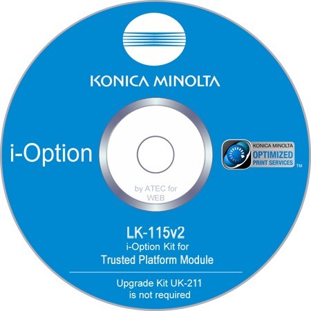 Konica Minolta i-Option License Kit do Bizhub C227 C287 | LK-115 | v2 A0PD02V) A0PD02V