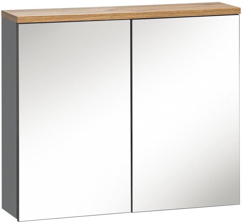 Comad Szafka z lustrem 80cm BALI GRAY 841 BALIGRAY841