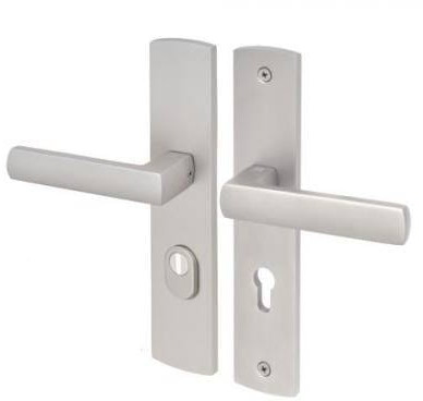 VDS Klamka Festman Exit 72mm Inox z zabezpieczeniem Klasa III 40-0187