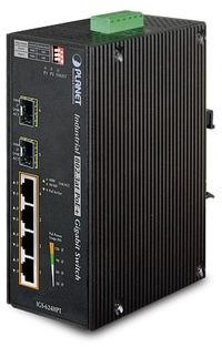 Planet IGS-624HPT Switch przemysłowy 4xGE PoE 2xSFP