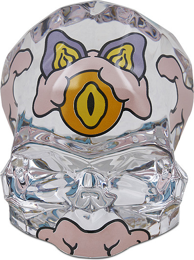 Nude Figurka dekoracyjna Memento Mori Rock & Pop by Cins3000 czaszka S