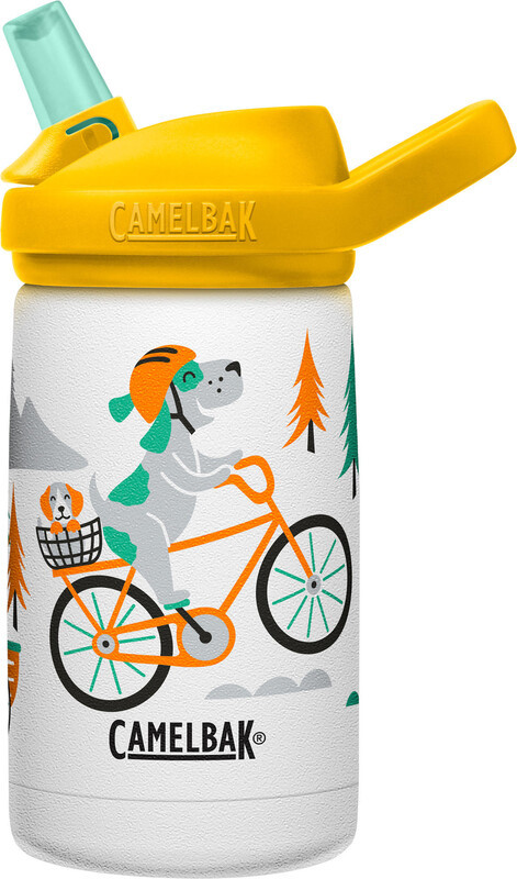 CamelBak CamelBak eddy+ Kids Vacuum Insulated SST Bottle 350ml, biały/kolorowy  2022 Termosy 2665106035