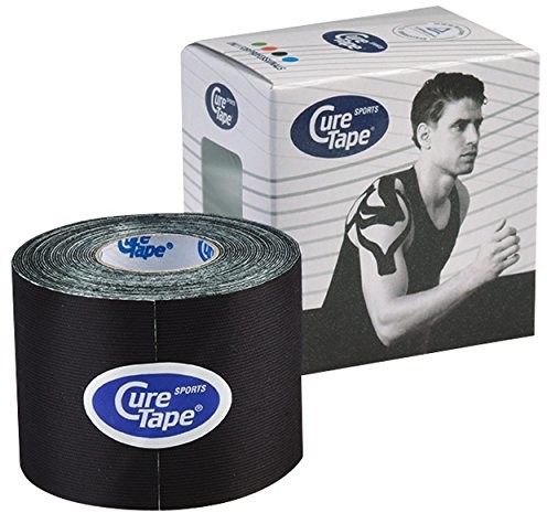 CureTape Cure Tape Sports, 5 m X 5 cm, wodoodporny, czarna