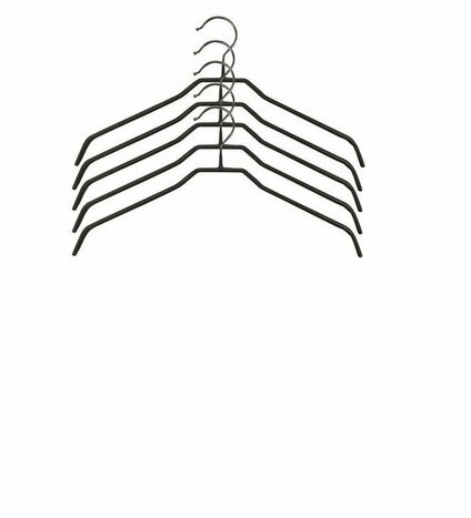 Compactor 5-częściowy komplet wieszaków STICKY, 42 cm