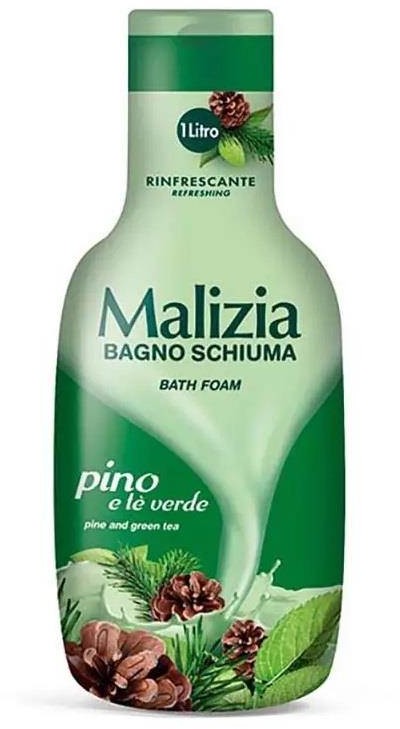 Malizia Bath Foam płyn do kąpieli Sosna i Zielona Herbata 1000ml 109108-uniw