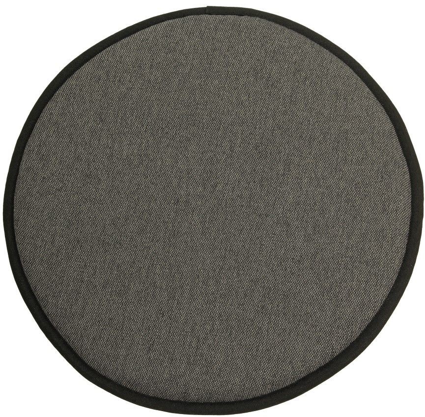 Dekoria Podkładka Dot na krzesło Dark Grey śr 34 x 2cm (1430-705-35)