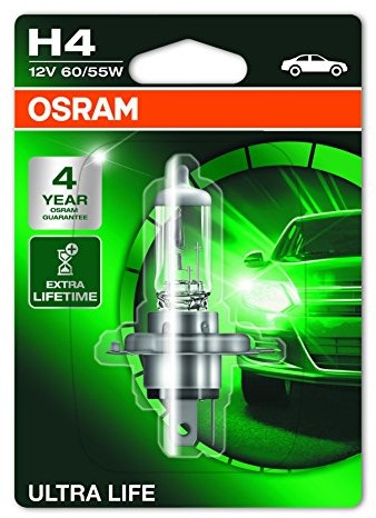 Osram Cool Blue Intense H4, 64193 CBI, 12 V, Ultra Life, pojedynczy blister 64193ULT-01B