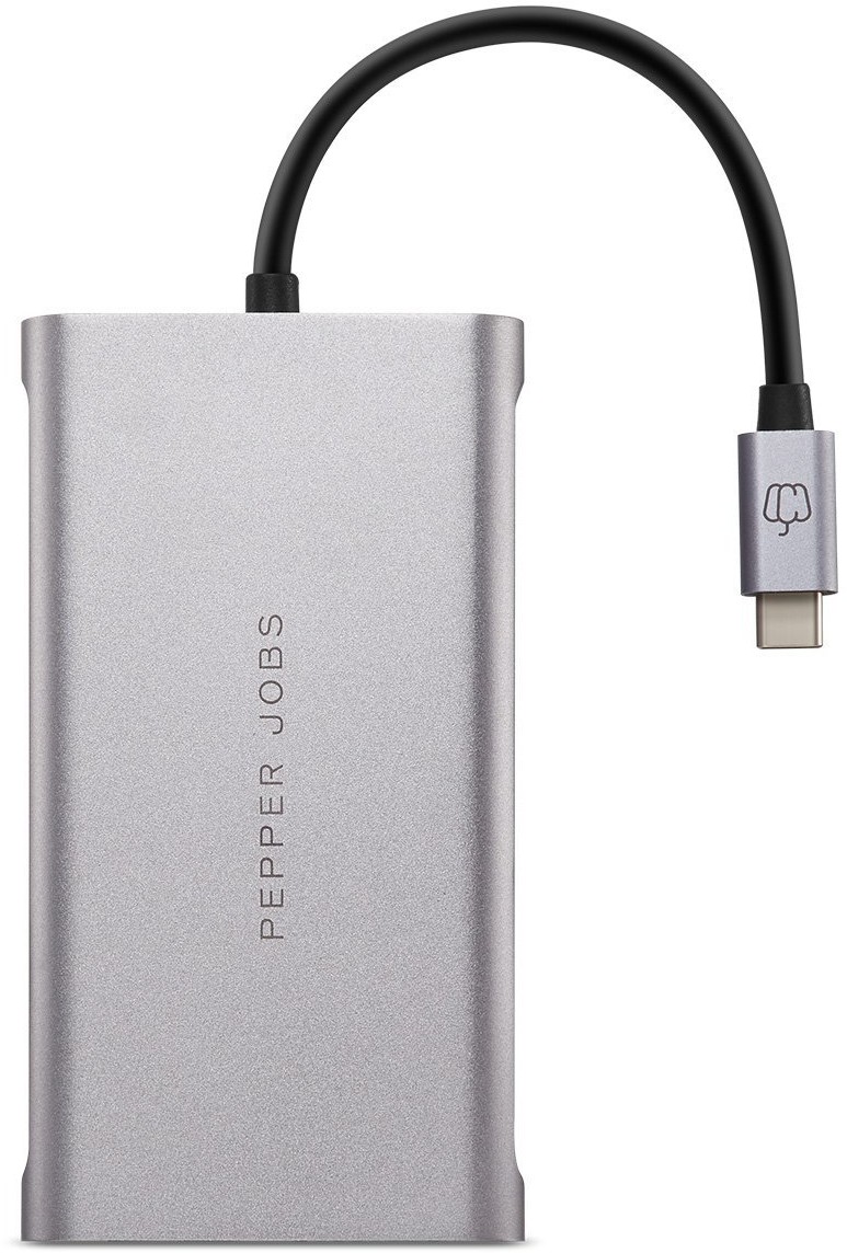 Pepper Jobs Pepper Jobs TCH-11 Multiport USB-C Adapter PJ-TCH-11