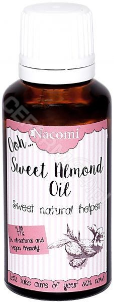 123ratio NACOMI Olej ze słodkich migdałów ECO 30 ml