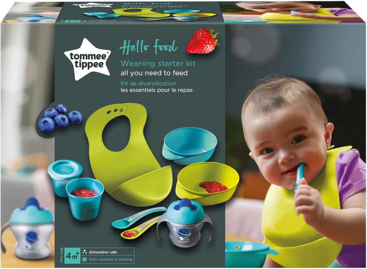 Tommee Tippee Zastawa stołowa 4m+