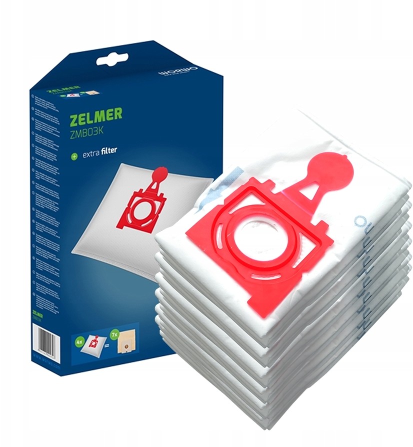 Zelmer 12x worki do odkurzacza Jupiter ZVC425HT