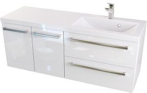 Furni Szafka z Umywalką ATHOS 120 cm D 2SZ P ATH UM 120 D 2SZ P