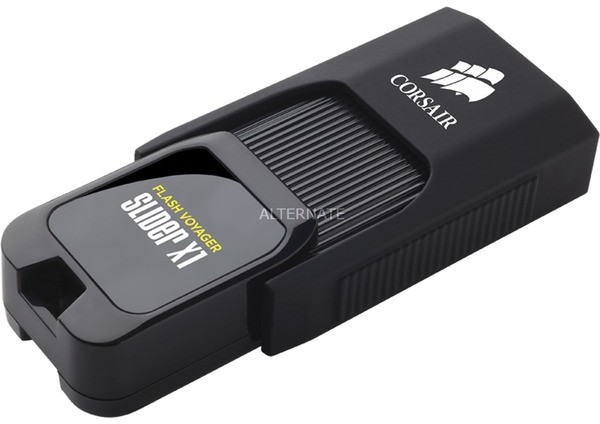 Corsair Voyager Slider X1 64GB pamięć USB USB Typu-A 3.2 Gen 1 (3.1 Gen 1) Czarny, Nośnik Pendrive USB