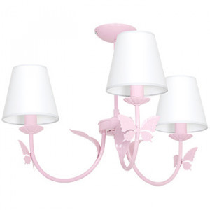 Milagro MLP963 ALICE PINK 3xE14 40W METAL + PVC