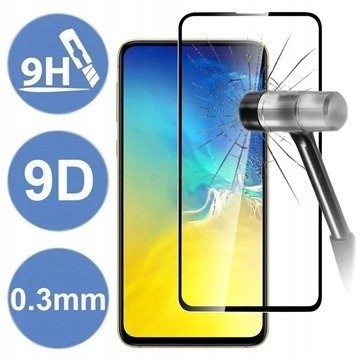 Samsung Szkło Hartowane 9D Do Galaxy A51 Czarny