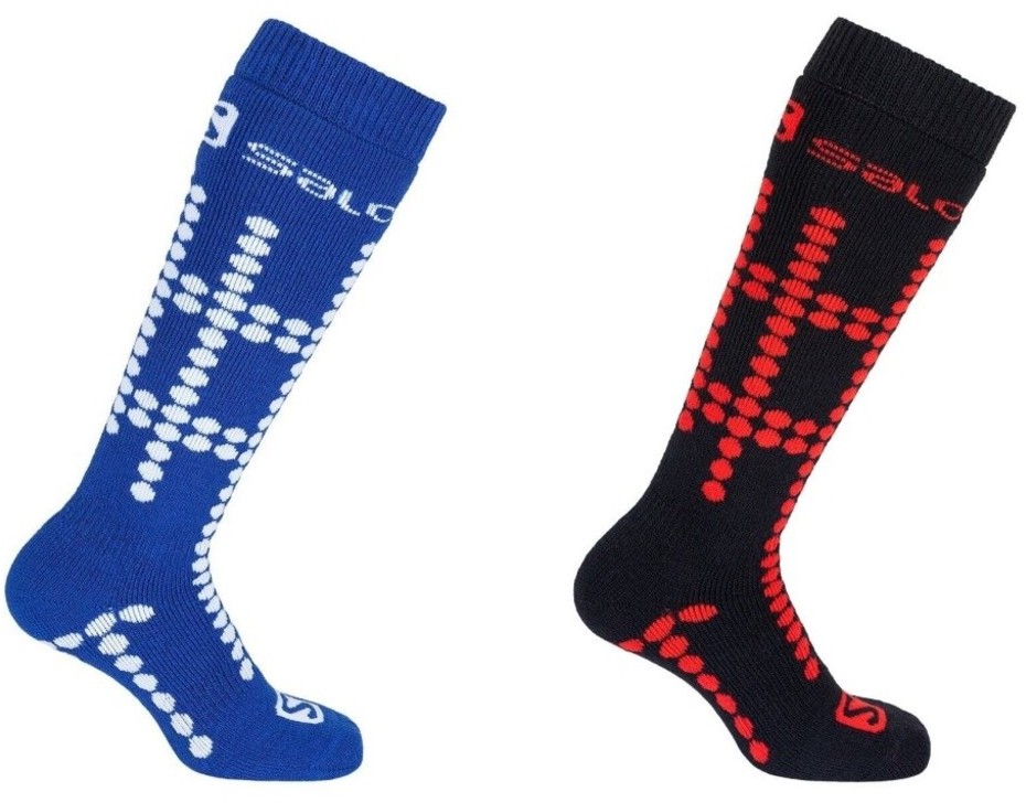 Salomon Team JR 2 Pack Niebieski SK 9.5-12K) Czarny 2016-2017