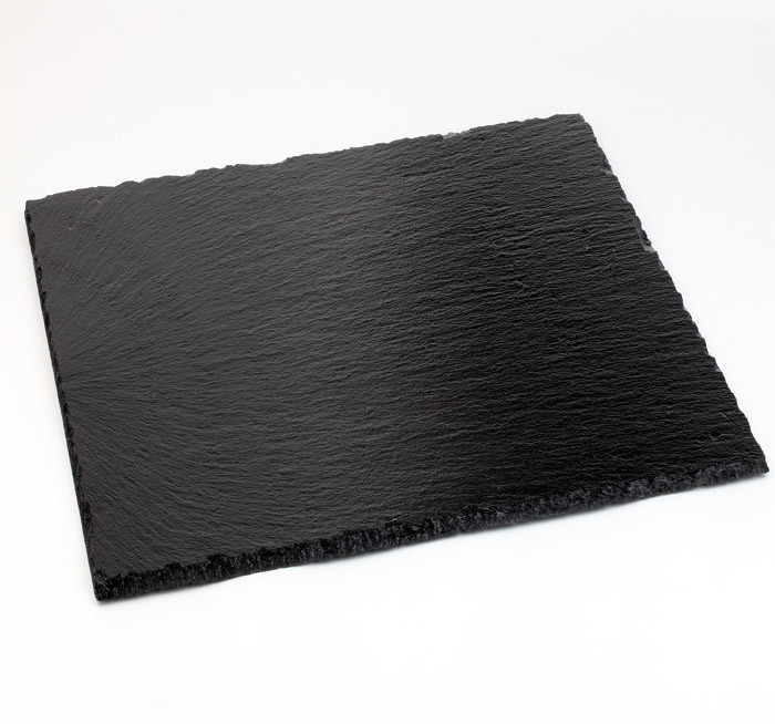 APS Taca serwingowa kwadratowa z kamienia łupkowego 100x100 mm, zestaw 4 sztuk | 00997 00997