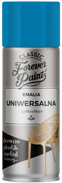 Forever paints Emalia uniwersalna szybkoschnąca Forever Paints 400 ml niebieska