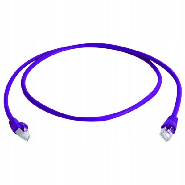 Patch cord kat.6A S/ftp RJ45(m)-RJ45 (m) Lszh 0,5m