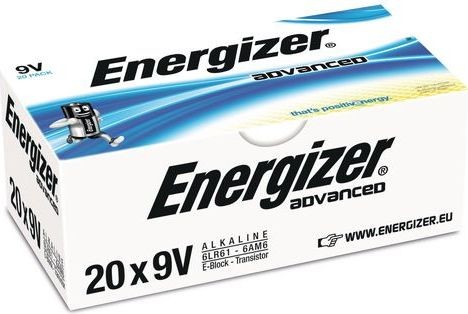 Staples Bateria 9V Block 20szt EG0228