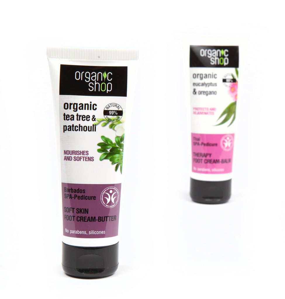 Organic Shop Krem pielęgnacyjny do stóp