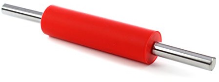 YOKO DESIGN Yoko wzór 1267 drewno do makaronu, ze stali nierdzewnej, 40 x 5 x 5 cm, czerwony 1267