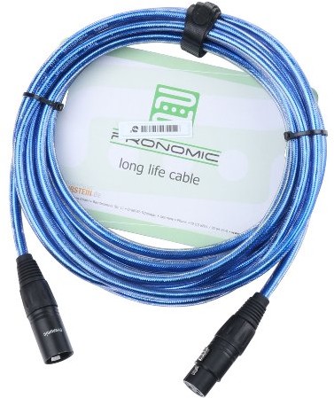 Pronomic pronomic XLR Female 3-POL  > wtyk XLR Male 3-POL, handgeloetet, odporny na kwasy i Olejoodporne, tuleje zaciskowe z odciążeniem) 00021688