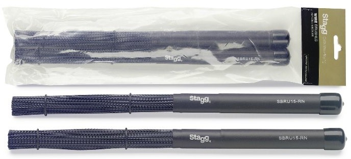 Stagg SBRU15-RN - miotełki perkusyjne