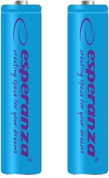 Esperanza 1000mAh 2 szt AAA Niebieskie EZA101B (EZA101B)