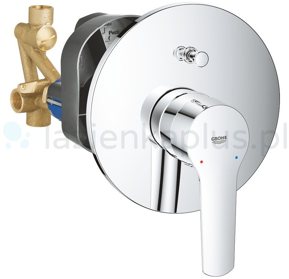 Grohe Start bateria wannowo-prysznicowa podtynkowa chrom 23558002