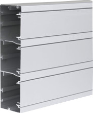 EMGOUP Kanał-3-kom-Cabloplus-ALU-185x55mm-dł-2-mb-cena-za-1mb-aluminium TK11143/8