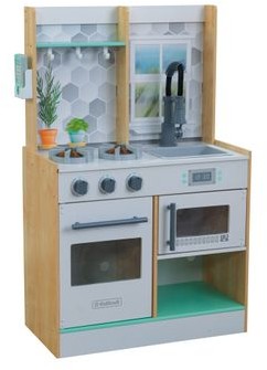 KidKraft Kuchnia dla dzieci Lets Cook Play Kitche Kuchnia dla dzieci Lets Cook Play Kitchen Natural 3 lata + 53433