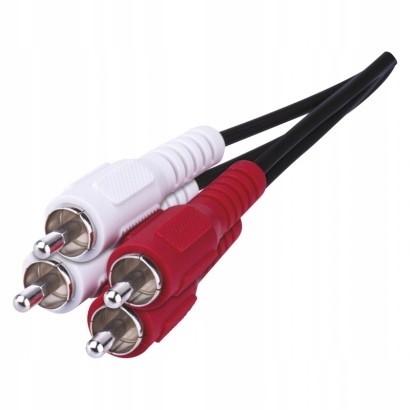 Przewód Av 2x Cinch - 2x Cinch, 2m kabel