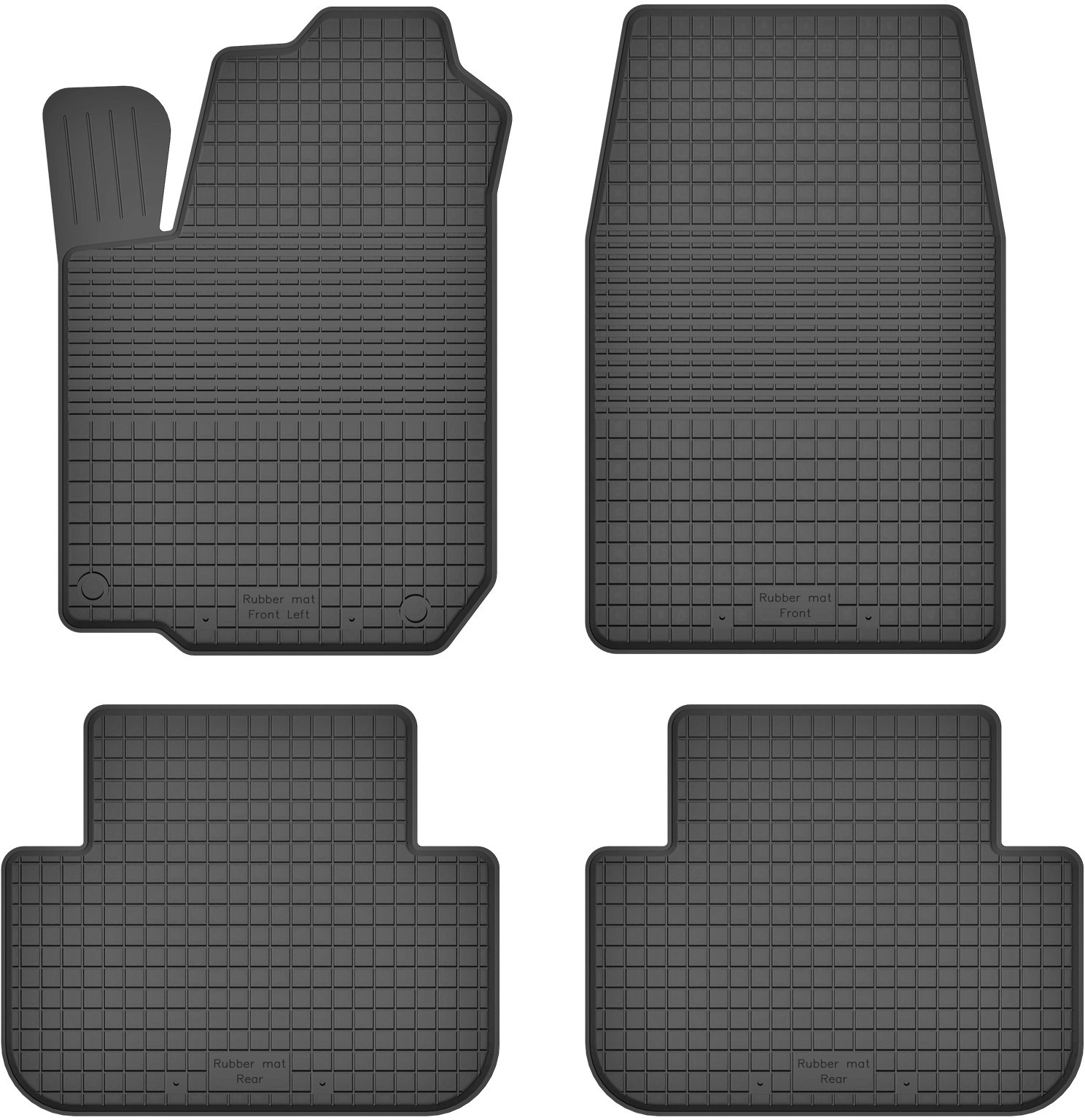 MotoHobby Toyota RAV4 IV (od 2012) - dywaniki gumowe korytkowe