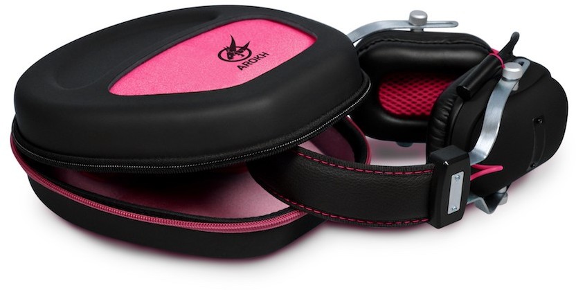 Hifiman Etui na słuchawki gamingowe różowe 901706)