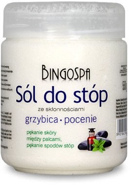 BingoSpa Sól do stóp ze skłonnościami do grzybicy i pocenia - BingoSpa Salt For Feet Sól do stóp ze skłonnościami do grzybicy i pocenia - BingoSpa Salt For Feet