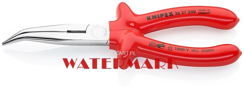 Knipex 26 27 200 Szczypce tnące półokrągłe VDE 26 27 200
