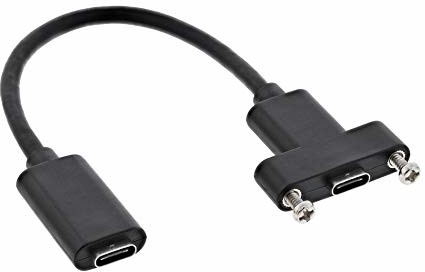 InLine 33441H USB 3.1 kabel adaptera, gniazdo C do gniazda C, 0,2 m 33441H