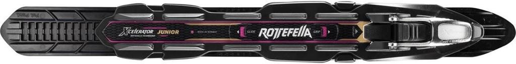 Rossignol Xcelerator JR Classic Czarny Biały 2016-2017