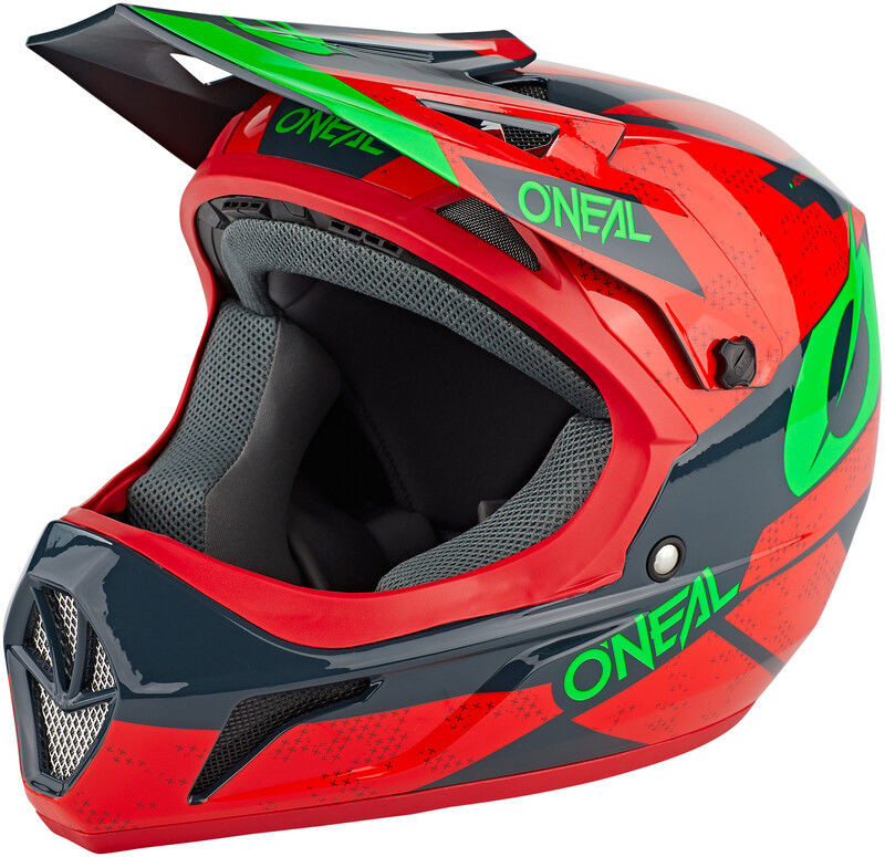 Modi O''neal O''Neal Sonus Deft, red/gray/green XS 53-54cm 2020 Kaski Fullface i Downhill 0481-031
