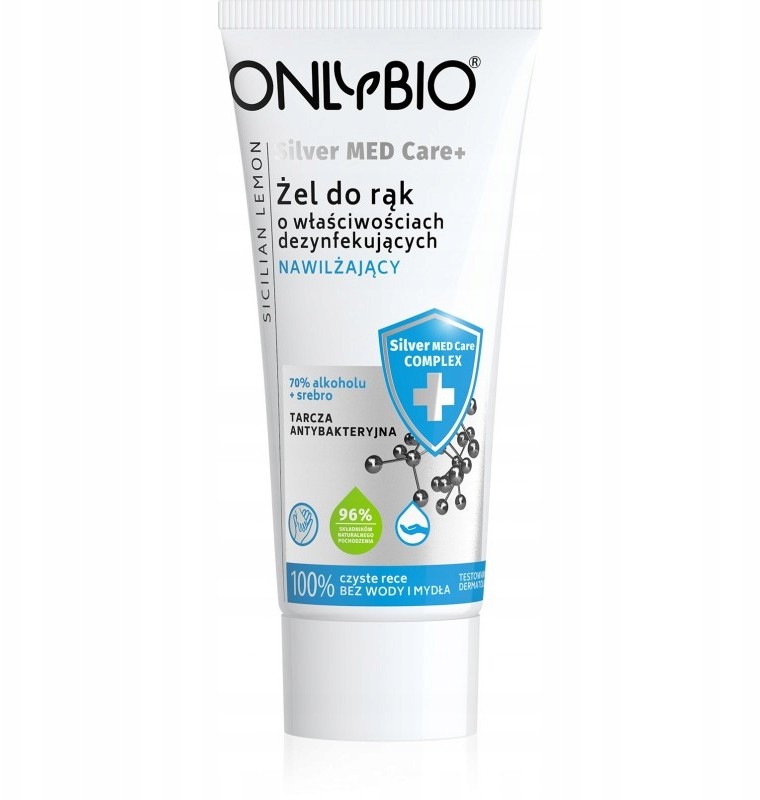 Onlybio dezynfekujący żel do rąk nawilżający