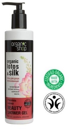 Organic Shop Lotus & Shea Rejuvenating Shower Gel upiększający żel pod prysznic z ekstraktem z kwiatów lotosu 280ml 42946-uniw