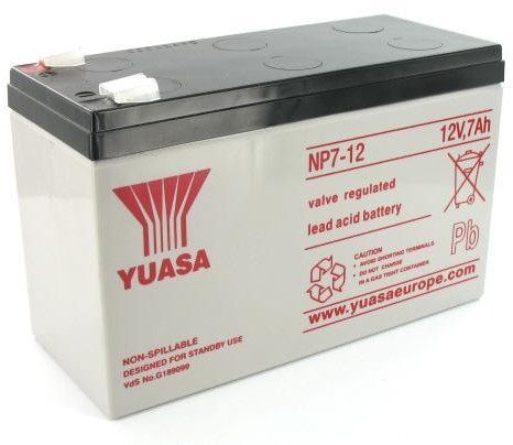 Akumulator 7,0Ah/12V NP7-12 Yuasa do Ups Alarm