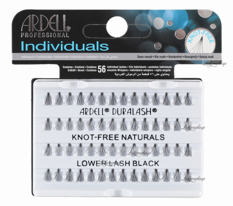 Ardell Individual DuraLash - Kępki rzęs - LOWER LASH BLACK