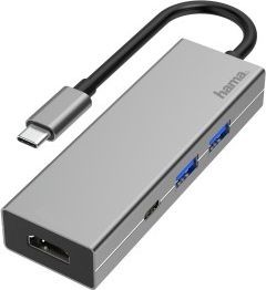 HAMA MULTIPORT USB-C 2xUSB-A 3.2 1xTYP-C 1xHDMI 2001070000