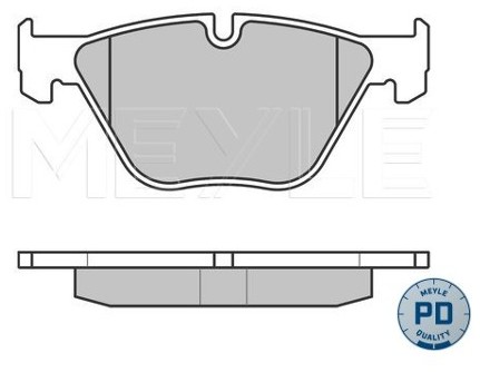 Wulf Gaertner Autoparts Zestaw klocków hamulcowych, hamulce tarczowe Wulf Gaertner Autoparts 025 233 1320/PD