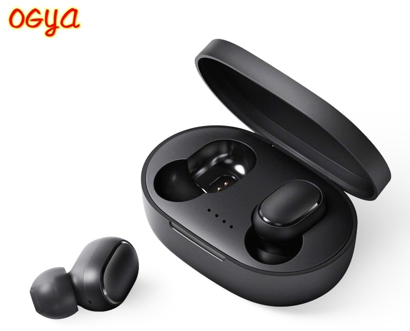 TWS A6S bezprzewodowe słuchawki dla Xiaomi Redmi Airdots słuchawki Bluetooth 5.0 słuchawki z