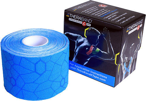 Tape Thera-band Thera Band Kinesiology NIEBIESKI - Siła z precyzyjnym naciągiem (TheraBand Cramer) 087453129298