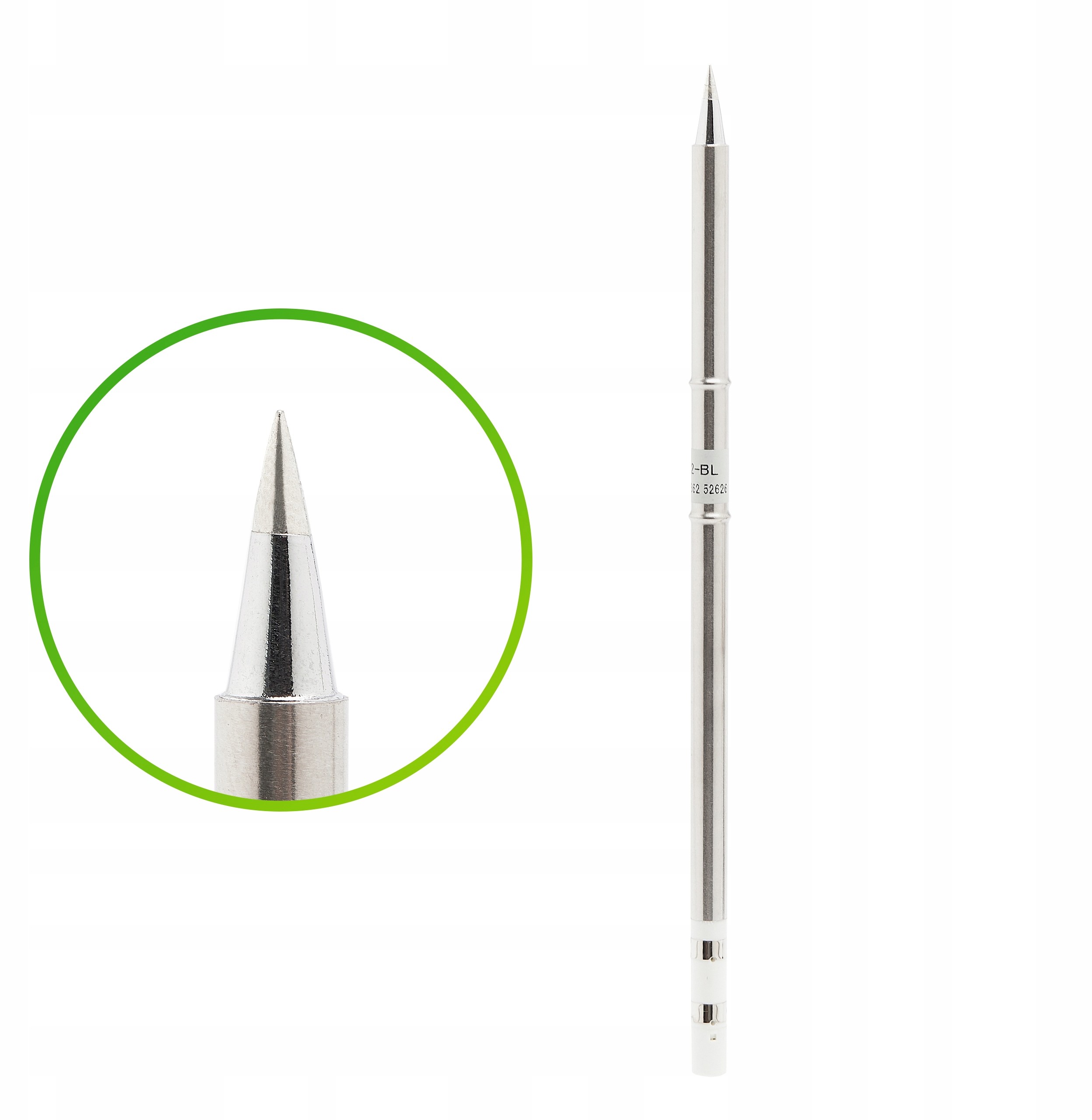 Grot Z Grzałką Aoyue Hakko Stożek 0,8MM T12-BL